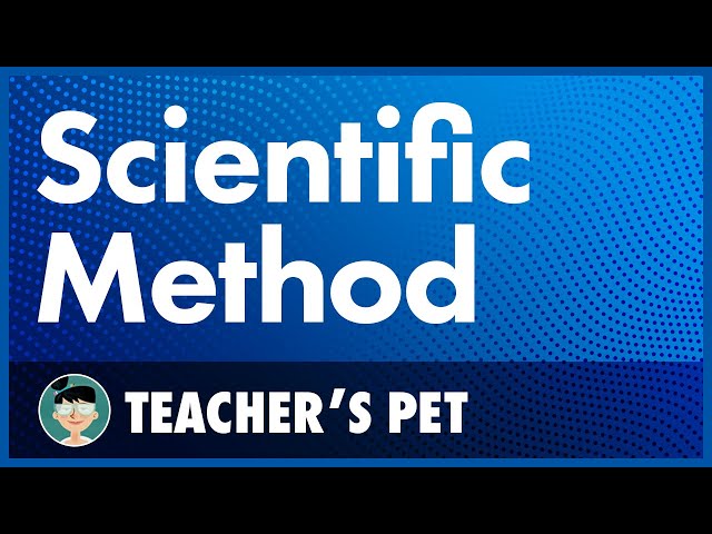 The scientific method