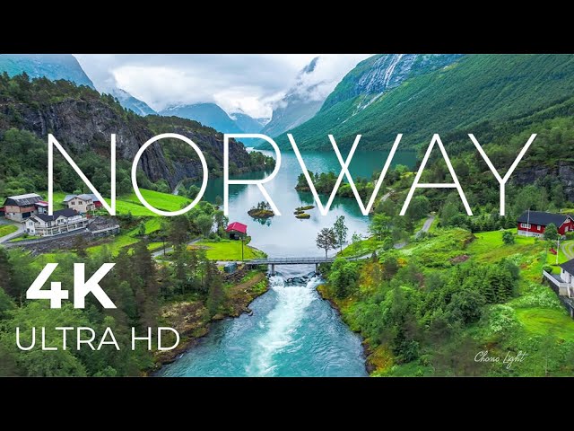 Norway AMAZING - Horizon View bath with Beautiful nature - 4k VideoHD