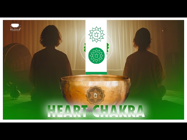 Tibetan Singing Bowl (639Hz) Relaxing Rain | Heart Chakra Healing and Rebalance Sleep Music