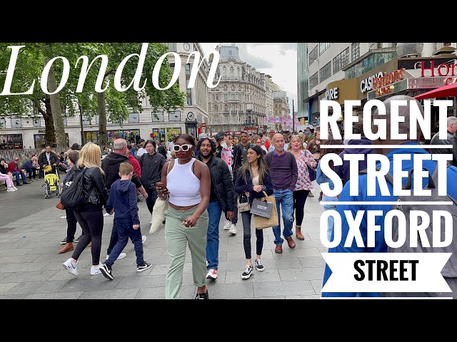 Walking The Street of West End London | Central London Walk -  June 2022 [4K HDR]