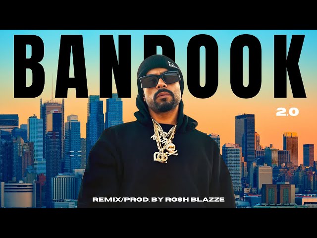 Bohemia - Bandook 2.0 (Remix) | Prod. By Rosh Blazze | Latest Punjabi Rap Songs (2025)