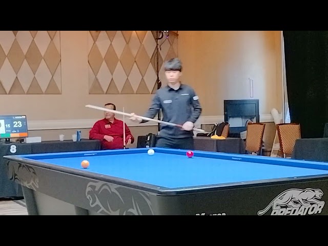 H.J Kim Korea  LAS VEGAS World Cup 3-Cushion 2022