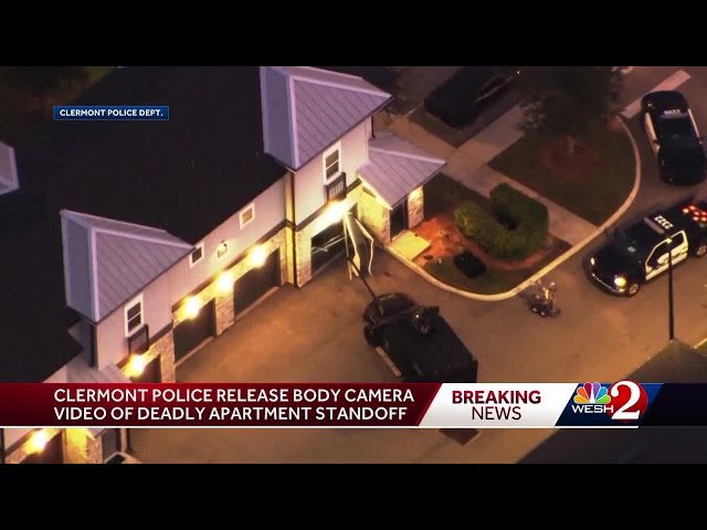 Clermont police release body camera video of deadly apartment standoff