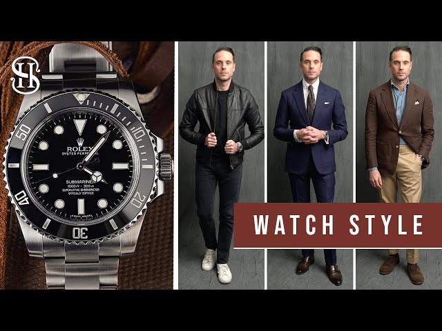 Rolex Submariner: 3 Ways To Style | Matching Watches To Outfits