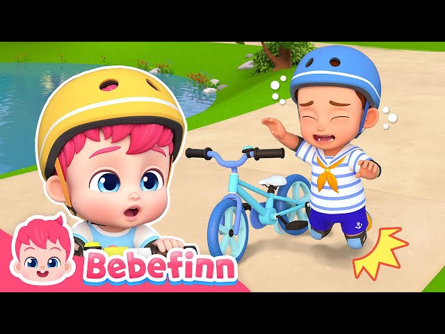 Bike Safety SongㅣEP146ㅣOutdoor Play for KidsㅣBebefinn Nursery Rhymes