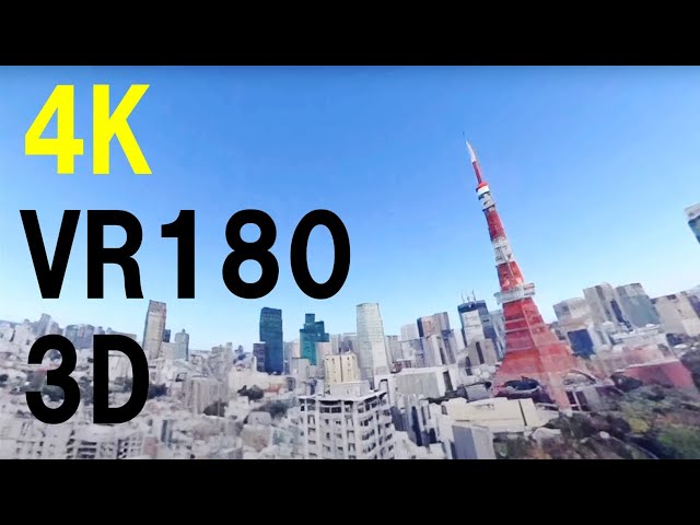 【VR180】Tokyo　|　Google Earth【gameplay】