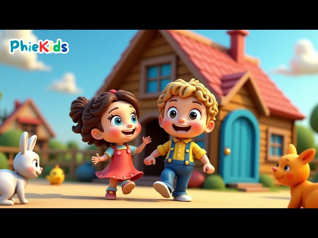 A Ram Sam Sam Kids Song | Phie Kids Nursery Rhymes for Babies & Children