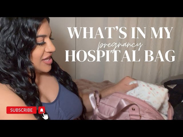 What’s in my hospital bag | My 2nd pregnancy !!