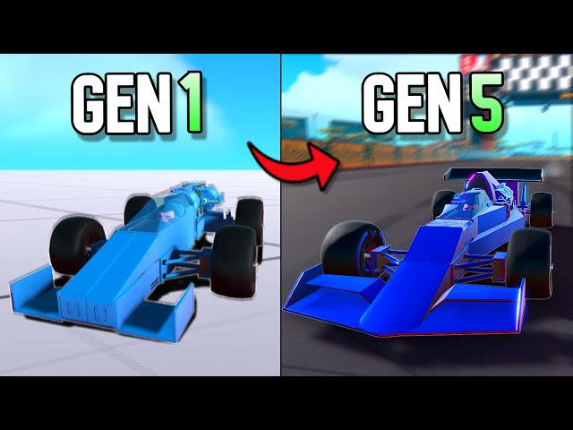 Formula 1 RACE But Each Race We EVOLVE!