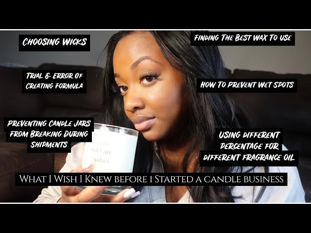 What I Wish I Knew Before Starting A Candle Business #candlemaking #candles #candlemaker #girlboss