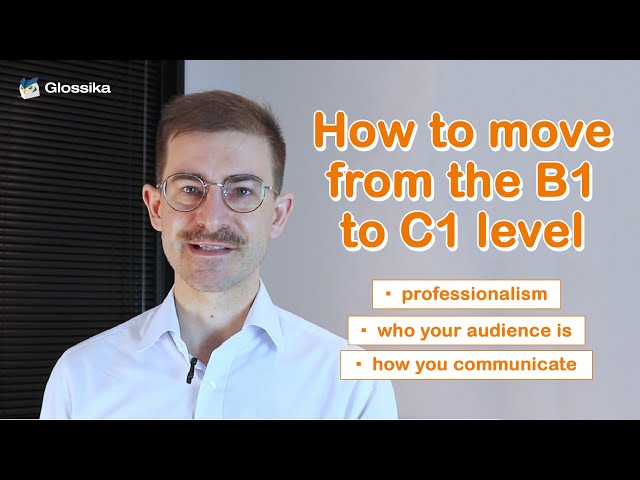 What it Takes to Move from B1/B2 Level to C1 Level | Glossika #DailyMike 041