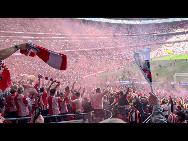 The Moment Southampton got Promoted to the Premier League!