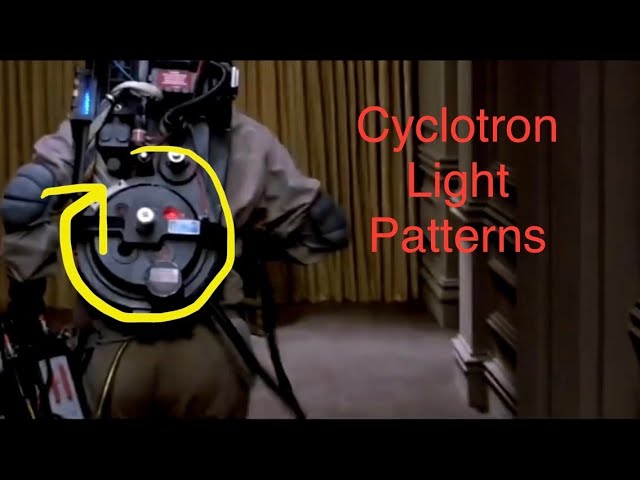 Proton Pack Detective - Cyclotron Light Patterns (With Hilarious Audio Adjustment)