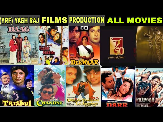 Yash Raj Films(YRF) Hit and Flop All Movies List|Box-office Collection|Yash Chopra (YRF)