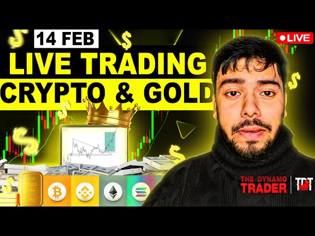 🔴  Live CRYPTO TRADING BTC, ETH & XAUUSD | Advanced Session