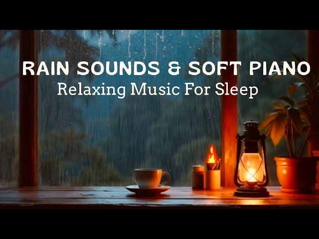 Mind relaxing music for insomnia, stress relief music, deep sleep music #rain #sleepmusic #insomnia