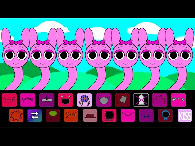 Incredibox Sprunki - But Everyone is Pinki... INFINITE Sprunki PINKI CLONES! | Cartoon Animation