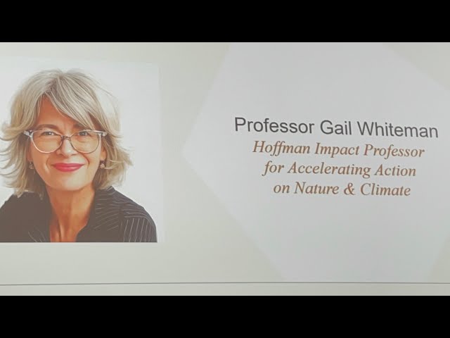 IDG foredrag om Optimism and Courage, ved Professor Gail Whiteman