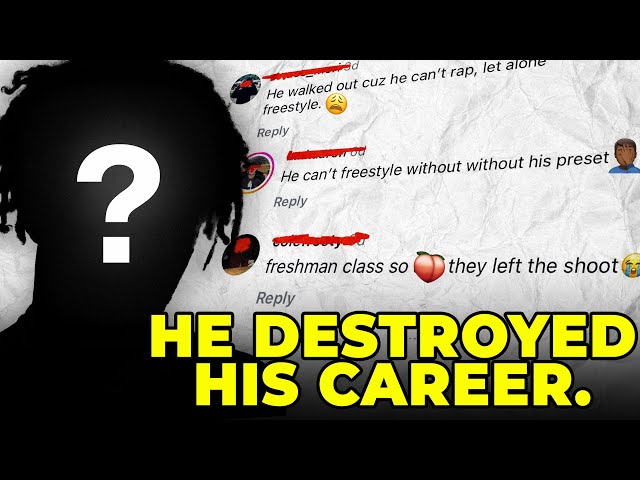 Rapper Gets ROASTED by Media For Breaking Artist #1 Rule (How To Fix it)