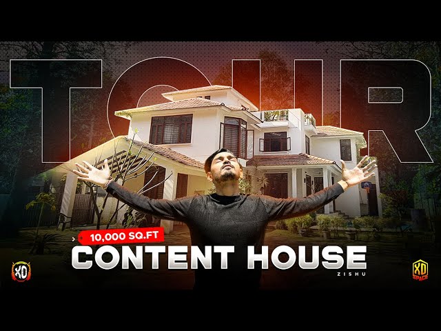 The 10,000 Sq.ft New XO Gaming Content House | House Reveal