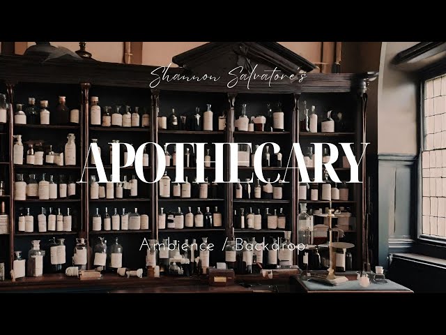 Apothecary Victorian Ambience / Backdrop ( Lofi / Soft Music / Calm / Study / Relax )