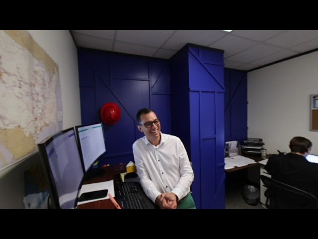 Suprise Interview in Office at IWC Oil  vr 180 San Antonio Texas