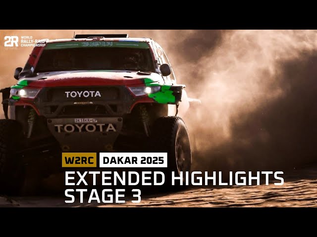 Highlights Stage 3 Dakar 2025 - #W2RC