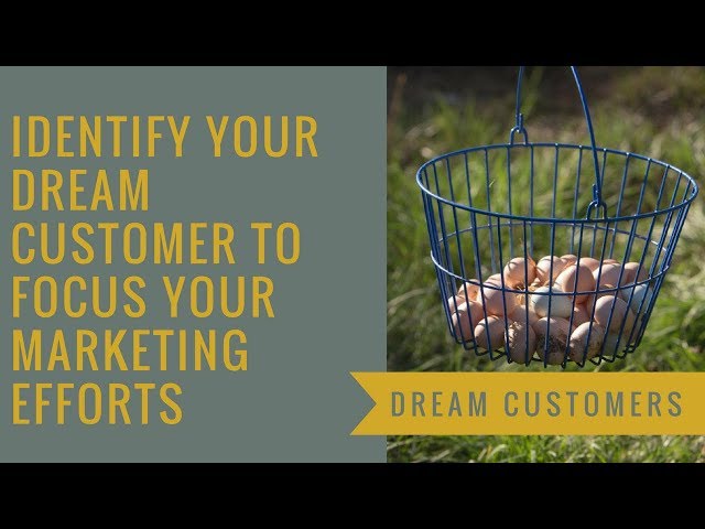 Identify your Dream Customer to Focus your Marketing Efforts