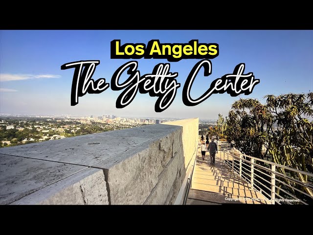 Walking Tour of the Gatty Museum in Los Angeles 🇺🇸 California, USA. Travel Guide, [4K HDR 60 fps]