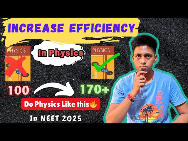 Stop 🛑 Dont Make These Mistakes in Physics | For Neet 2025