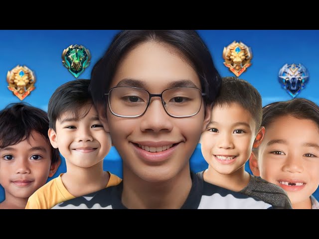 5 WINSTREAK CHALLENGE WITH 4 KIDS IN IMMORTAL RANK: KAYA BA?