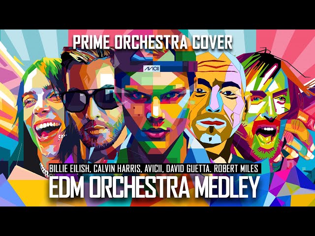 EDM MEDLEY by PRIME ORCHESTRA / Billie Eilish, Calvin Harris, Avicii, David Guetta, Robert Miles