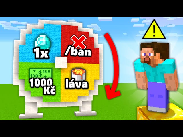 EXTRÉMNÍ Kolo štěstí v Minecraftu