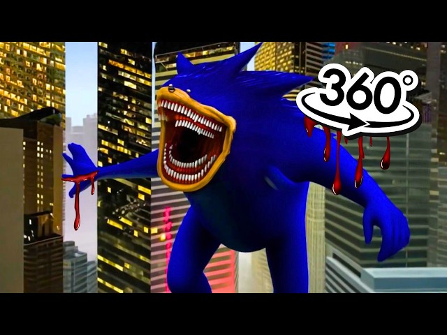 🔥 Can You Survive? The Most Terrifying 360 VR CHAOS Shin Sonic Tapes Compilation – Shocking Moments!