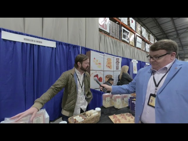 Clay Nordyke Schaller & Weber at the 2022 Gourmet Foods International Food Show