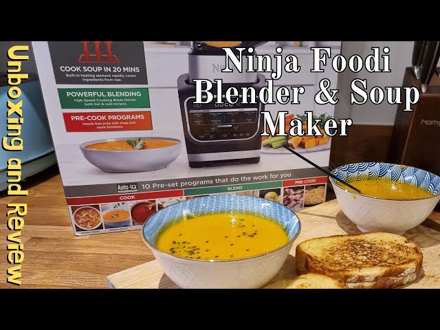 Ninja Foodi Blender and Soup Maker Review HB150UK | Carrot Sweet Potato Soup Recipe