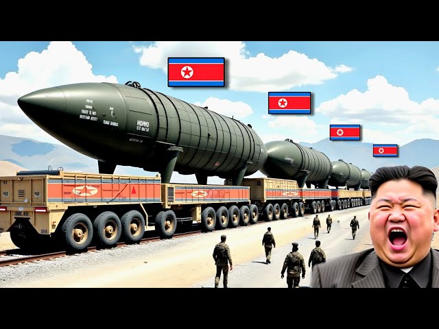 2 MINUTES AGO! Train carrying 90,000 Tons of North Korean missiles destroyed by Ukraine!