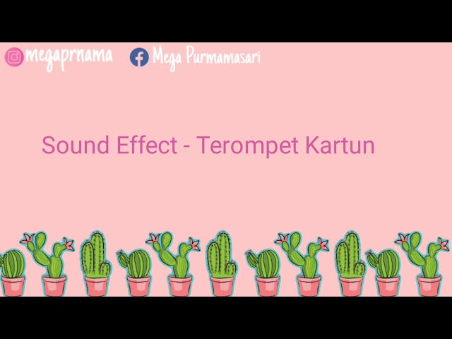 Sound Effect "TEROMPET KARTUN" Paling Populer Para Youtober [No Copy Right]