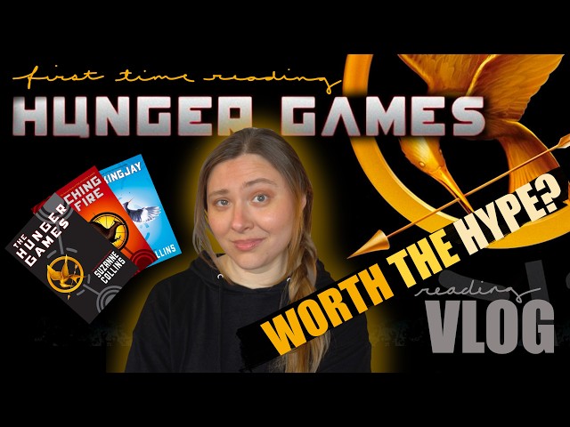 I finally read THE HUNGER GAMES | reading vlog