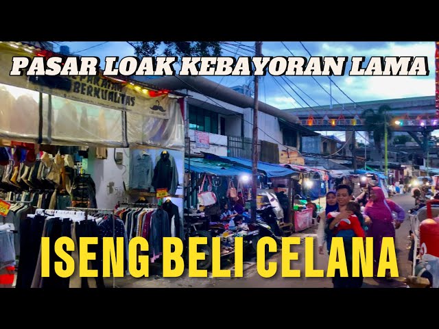 Pesona Kesemrawutan Pasar Loak Kebayoran Lama, Siapa Tahu Dapat Barang Bagus #enjoyjakarta