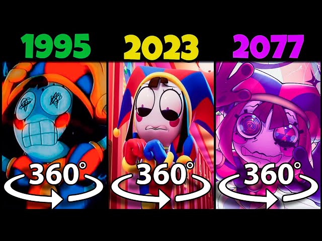 360º VR The Amazing Digital Circus 2023 vs 1995 vs 2077