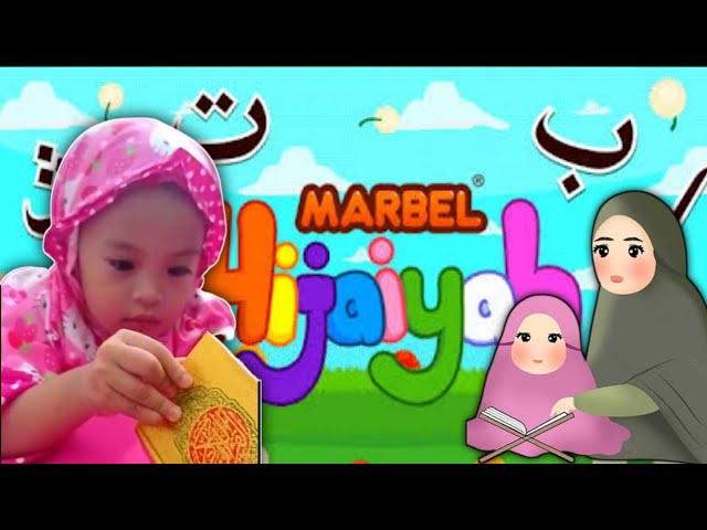 belajar huruf hijayah💗lagu anak islmai💗nadiva belajar Surat-surat pendek alquran