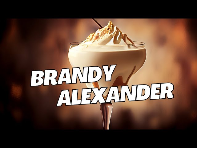 How to make classic Brandy Alexander cocktail.