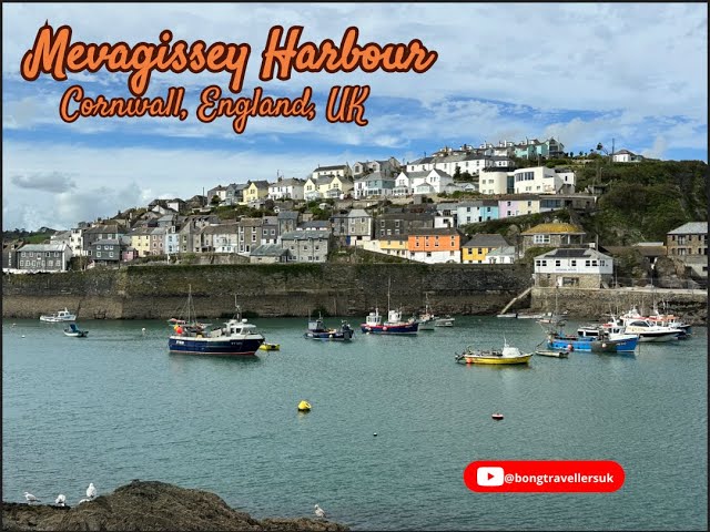 Mevagissey Harbour, Cornwall, England, UK