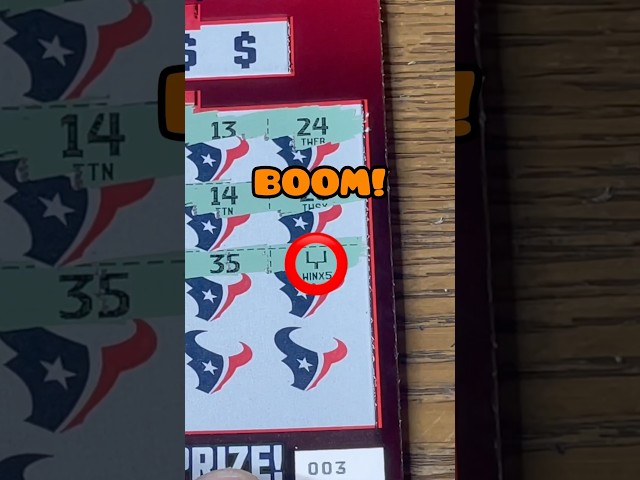 RARE 5X Symbol WIN on This Lottery Ticket! #scratchofftickets #texaslottery