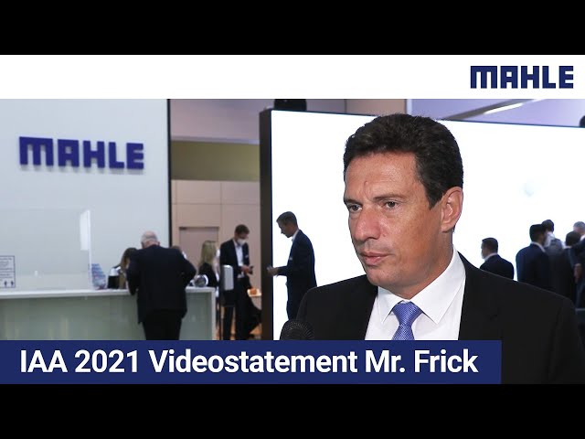 Michael Frick | CEO (ad interim) and CFO of the MAHLE Group | Interview at IAA Mobility 2021