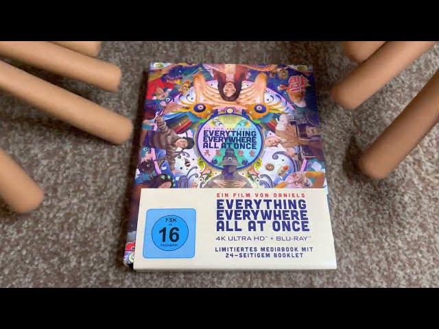 Nostalgamer 4K Alternate Unboxing Everything Everywhere All At Once On 4K Bluray Media Book Region B