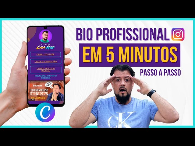 [GRÁTIS] Como Colocar Links na BIO INSTAGRAM usando CANVA - Linktree Instagram Grátis