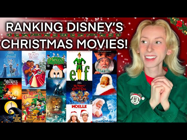 RANKING DISNEY'S CHRISTMAS MOVIES! 🚂🎄❄️ with Nicky Marra!