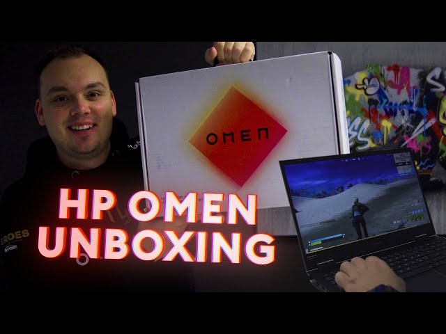 OMEN 15 BÆRBAR GAMING PC UNBOXING!